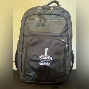 Nike Seattle Seahawks Super Bowl back pack.